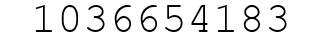 Number 1036654183.