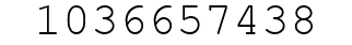 Number 1036657438.