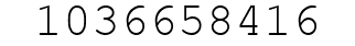Number 1036658416.