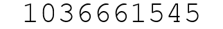 Number 1036661545.