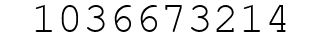 Number 1036673214.
