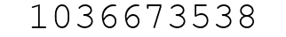Number 1036673538.