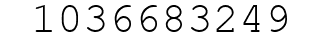 Number 1036683249.