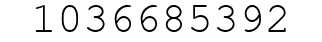 Number 1036685392.