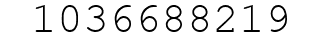 Number 1036688219.