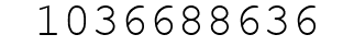 Number 1036688636.