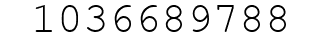 Number 1036689788.