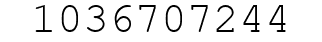 Number 1036707244.