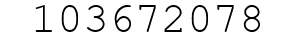 Number 103672078.