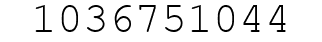 Number 1036751044.
