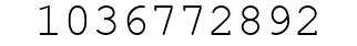 Number 1036772892.