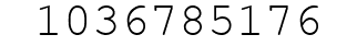 Number 1036785176.