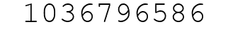 Number 1036796586.