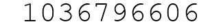 Number 1036796606.