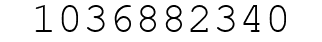 Number 1036882340.