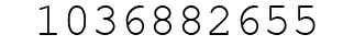 Number 1036882655.