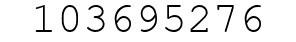 Number 103695276.
