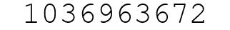 Number 1036963672.