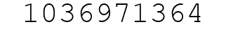 Number 1036971364.