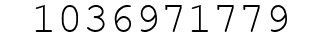 Number 1036971779.