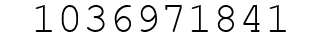 Number 1036971841.