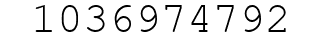 Number 1036974792.