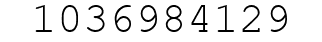 Number 1036984129.
