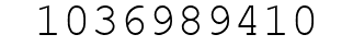 Number 1036989410.