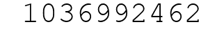 Number 1036992462.