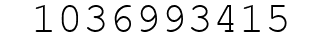 Number 1036993415.