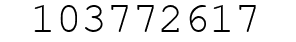 Number 103772617.