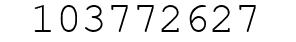 Number 103772627.