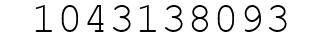 Number 1043138093.