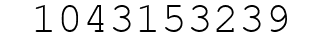 Number 1043153239.