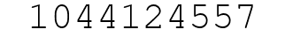 Number 1044124557.