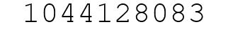 Number 1044128083.