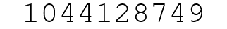 Number 1044128749.