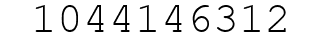 Number 1044146312.