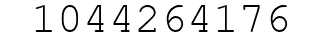 Number 1044264176.