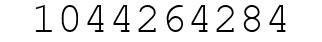 Number 1044264284.