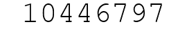 Number 10446797.