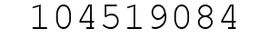 Number 104519084.
