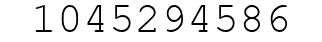 Number 1045294586.