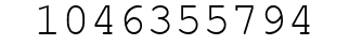 Number 1046355794.