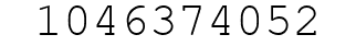 Number 1046374052.
