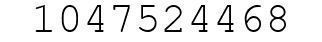 Number 1047524468.