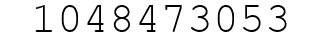 Number 1048473053.