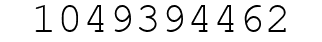 Number 1049394462.