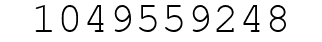 Number 1049559248.