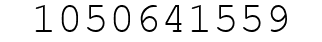 Number 1050641559.